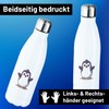 Huuraa Stainless Steel Drinking Bottle Penguin Comic Gift 500 ml