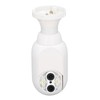 Home Security Camera 1080P Dual Lens 15X Magnification E27 Colorful
