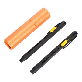 Jeanoko 1 Set of Chalk Pencil Refillable for Fabric, 2 Sewing Markers and 20 Chalks, Multifunctional Markers for Sewing,Tailor Marker Disappearing Tool for Clothing Garment Craft,White 14×4×3