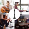 Soporte de MicróFono Ajustable de Escritorio, Computadora para Micrófono con