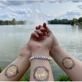 JGA Tattoo | Luminous Hen Party Tattoos | Wedding | Team Bride | Gift | Decoration | Party | Temporary Tattoo | Party Tattoo | Bridesmaid