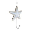 HEVSTIL 3Pack Starfish Hook Beach Themed Wall Hooks Decorative Hangers
