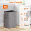 Lifewit 80L Large Tall Laundry Hamper, Collapsible Laundry Basket with