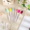 Patelai Set de 30 Exfoliantes Labiales de Silicona Cepillo Exfoliante