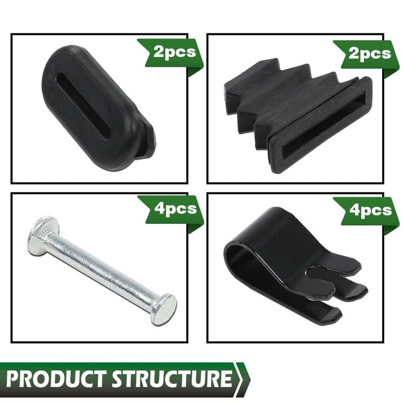 GRAND ORANGE Rear Brake Dust Shield Backing Plates Compatible with