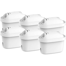 AQUA CREST Filter Cartridges, Replacement for Brita® Maxtra Pro® All-in-1 and Maxtra Plus Water Filter Cartridges, Compatible with Brita® Jug, Kettle and Tank, TÜV SÜD, NSF Certified (6)