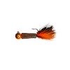 Lindy Fuzz-E Grub Jigs - Crawfish Orange - 2 in