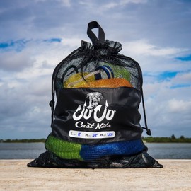 JUJU Cast Net Storage Bag - Fits All Sizes - Better than Bucket!