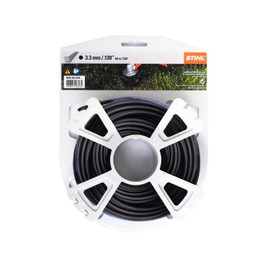 Stihl Square Diameter 3.3 mm x 38 m Mowing Line Black