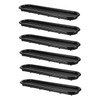 OSALADI 6pcs Cabinet Vent Cover Grille Durable Oval Air Vent