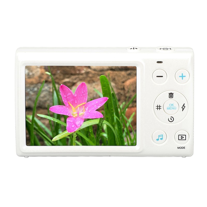 Digital Camera 4K 64MP MP3 Player 18X Zoom Auto Focus