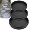 3 Size Round Stepping Stone Molds, 8.8''/10''/ 11.2'' Reusable Concrete