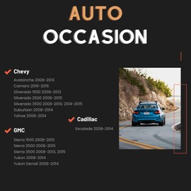 AUTO Ocasiones - Conector de sensor de oxígeno para automóvil, impermeable, a prueba de polvo, O2, enchufe con 17.5 pulgadas, compatible con Avalanche Silverado Suburban Tahoe Sierra Yukon Escalad