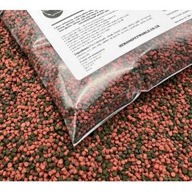 HERONS - Cichlid Duo Pellets, Premium Quality Fish Food For All Cichlids, Malawi Fish Food, No Fish Meal, With Omega-3 and 6 and Amino Acids, Colour Enhancing - 100 grams