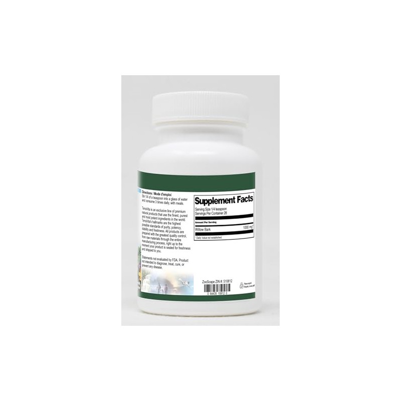 Terravita Willow Bark and Herb Powder (1 oz, ZIN: 510812)