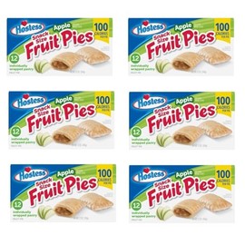 Generic Hostess - Apple Fruit Pies - Snack Size - 12 count, 12 oz (Pack of 6)