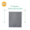 97007696 Range Hood Charcoal Filter for Compatible with Broan 6105C,