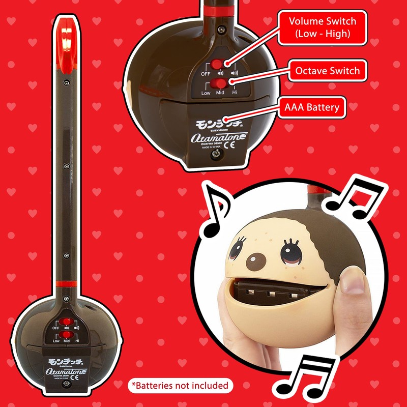 Otamatone Japanese Electronic Musical Instrument Portable Music Synthesizer from Japan