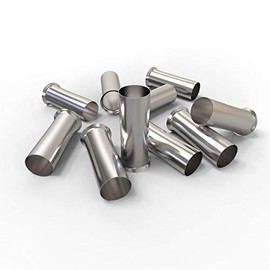 Ferrules 0.5-50 mm² wire end sleeves uninsulated: (10 pieces, 4.0 mm²)