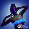 UV Glow Neon Face and Body Paint 10ml - Set