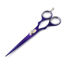 Range of professional Barber Hair Cutting Scissors Hairdressing Shears Styling Mustache Beard Haircut 4.5'', 5.0'', 5.5'', 6.0'' (6.0'', Purple)