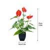 Artificial Flower Living Room Decorative Flowers Plastic Flowers Simulation Potted