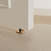 DOOROOM 1 Pack Windproof Door Stopper 0-2 CM, Hidden Retractable