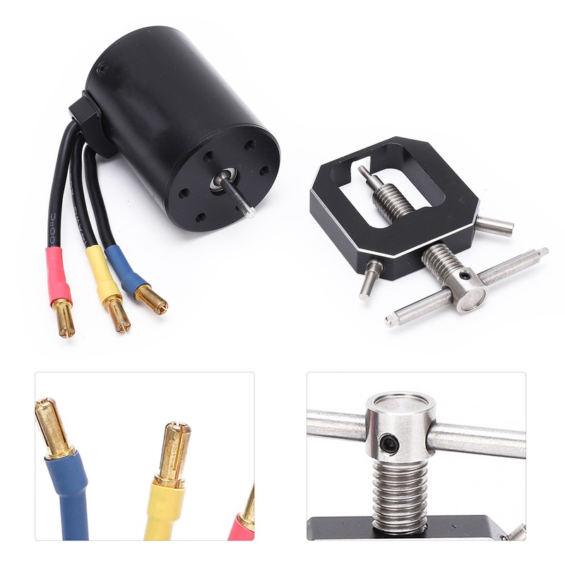 3650 3500KV Brushless Motor Gear Puller Tractor Set Upgrade Waterproof