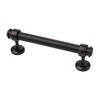 Alzassbg 10 Pack Oil Rubbed Bronze Cabinet Pulls, 4 Inch(102mm)