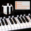 Piano Keyboard Stickers,Piano Notes Guide for Beginner 61/54/49/37 Keyboard Digital