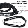 Lohaswork Bike Lock, Heavy Duty Anti Theft Bicycle Lock, 4
