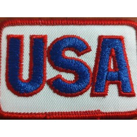 Vintage Voyager USA Patch Emblem United States Patriotic NEW Iron-On or Sew
