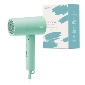 Iris Ohyama HDR-M102-G Ion Dryer, Large Airflow, Quick Drying, Lightweight, Speedy, Mint Green