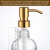 Gold Soap Dispenser Pump Stainless Steel Soap Dispenser Pump Replacement