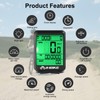 INBIKE Bike Computer Wireless Speed Sensor Bicycle Accessories Cycling GN_1