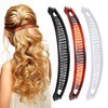 3 Stück Bananenspange Haare, Banana Clip Vintage, Groß Banana Hair