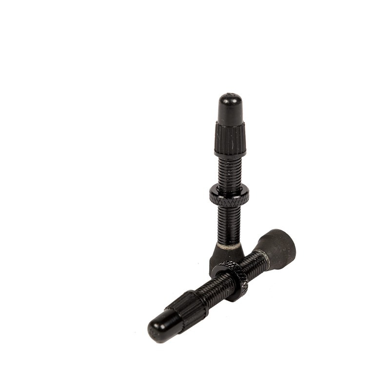 No Tubes Universal Ventil Aluminium Black Up to 8 mm