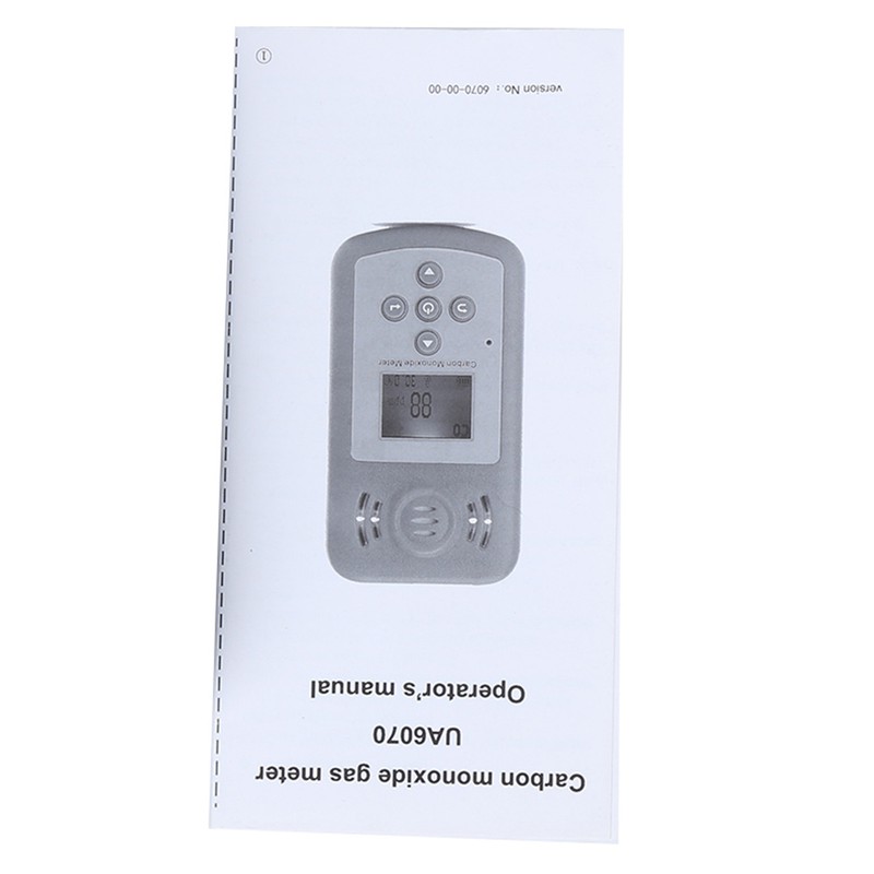 Carbon Monoxide Meter Handheld Portable CO Gas Analyzer High Accuracy