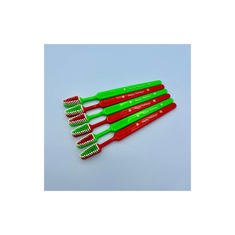Tess Oral Health Bulk Holiday Toothbrushes Child - Festive Seasonal