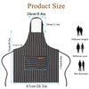 DDUP Adjustable Apron Unisex Aprons with Double Pocket, Cooking Baking