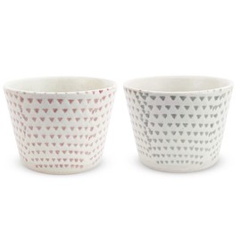 J-kitchens Isayama Kiln Cup Soba Choko Pair Set, 8.8 fl oz (225 cc), Kanna Kohiki (Red Green), Hasami Ware, Made in Japan