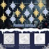 Baquler 16 Pcs Bethlehem Christmas Window Star Lights Bulk LED