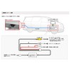 Pioneer RD-H201BC Genuine Rear Camera Connector Conversion Cable for Honda