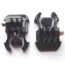 xjgmao New 2x Most Versatile Action Camera Tripod Movable Pedestal Quick Removal Movable Connect Adapter Base Screws For GoPro Hero Series Black dog 3 Parts Accessories