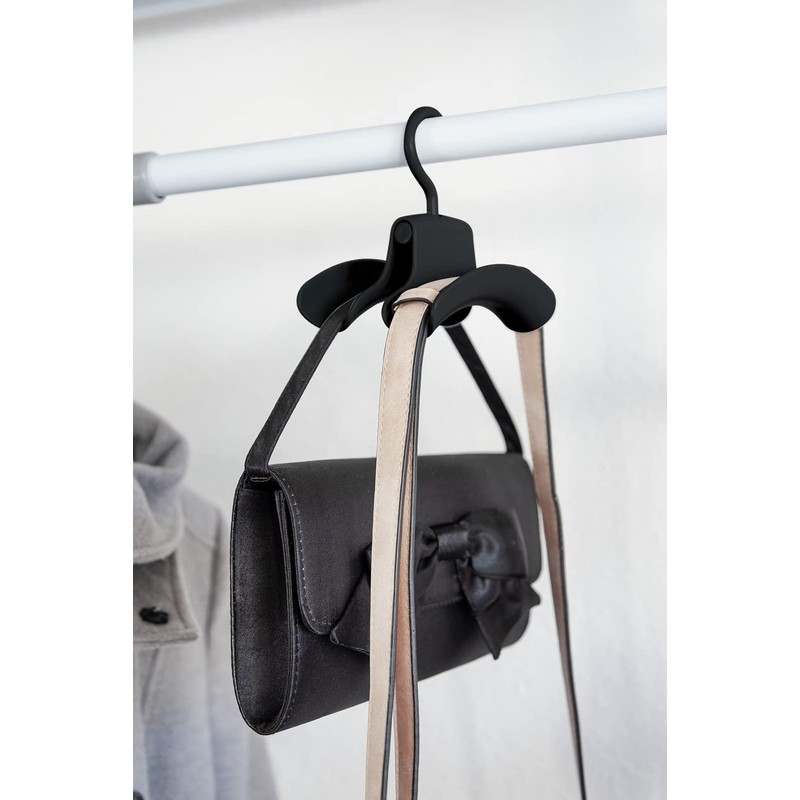 WENKO Handbag Holder Hercules Black