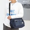 Maxoner Men's Messenger Bag Five-layer Water Resistant Nylon Crossbody Sling