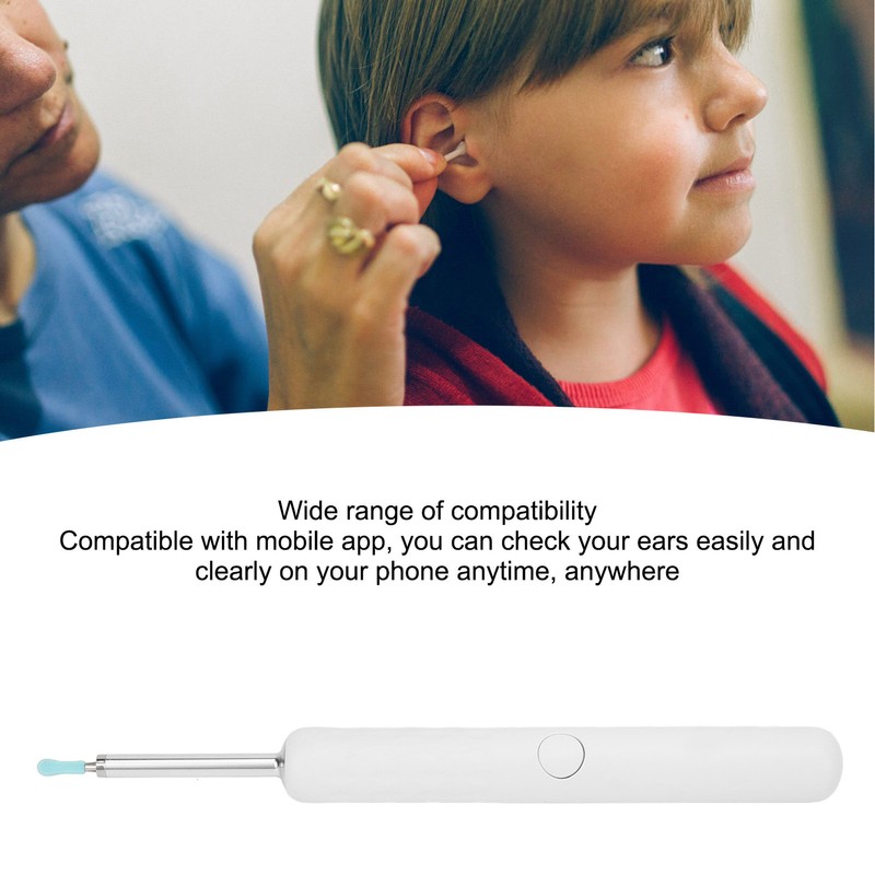 Ear Remover with Camera 1080P HD 6 LED Light Waterproof