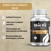 Acido Alfa Lipoico (ALA) 60 Cápsulas Skin Vit Súper Premium