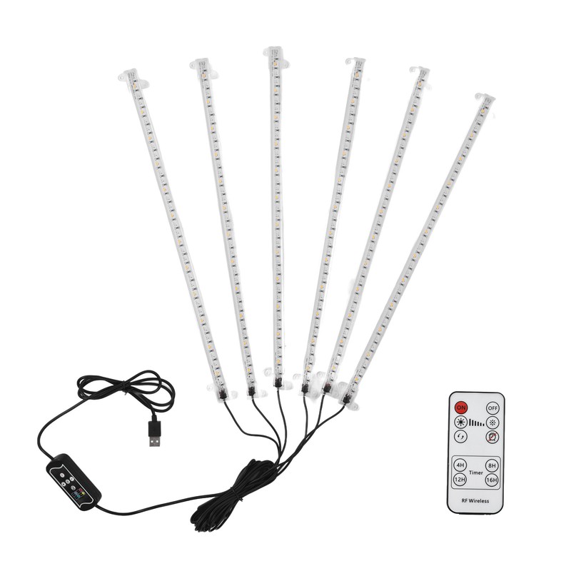 6 Head 54W 216LEDs Plant Growth Light with 3 Light