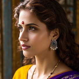 Indian Jewelry Set for Women Gold Plated Dangling Jhumka Earrings Traditional Ethnic Gift